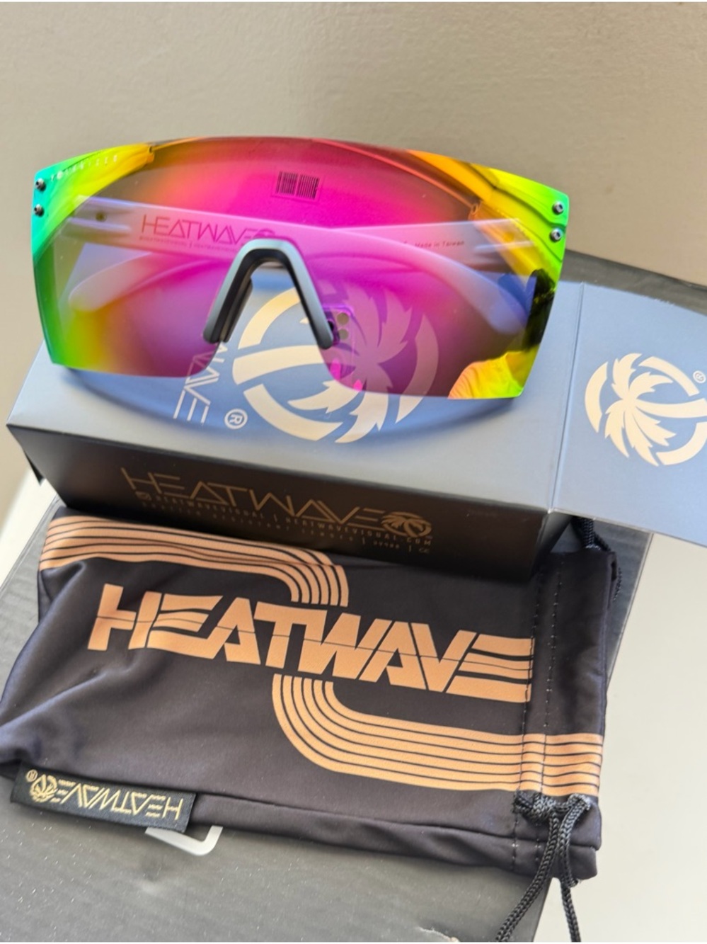 Heatwave Polarized Lazer Race Sunglasses
